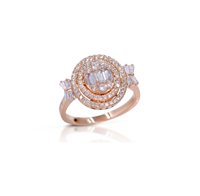 Anello Gianni Carità Donna in Oro rosa Diamante 0.44 Ct FA2608/OR - FA2608/OR